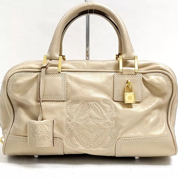 Loewe Gold Hand Bag - Picture 1 of 9